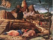 MANTEGNA, Andrea Agony in the Garden dth oil on canvas